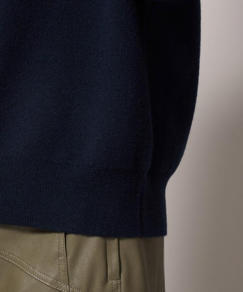 ROPE'（ロペ）の「【新色追加】スウェットライクボートネックニット（ニット/セーター・レディース・オフホワイト/ベージュ/ネイビー/ピンク系その他2・38）」の13枚目の写真