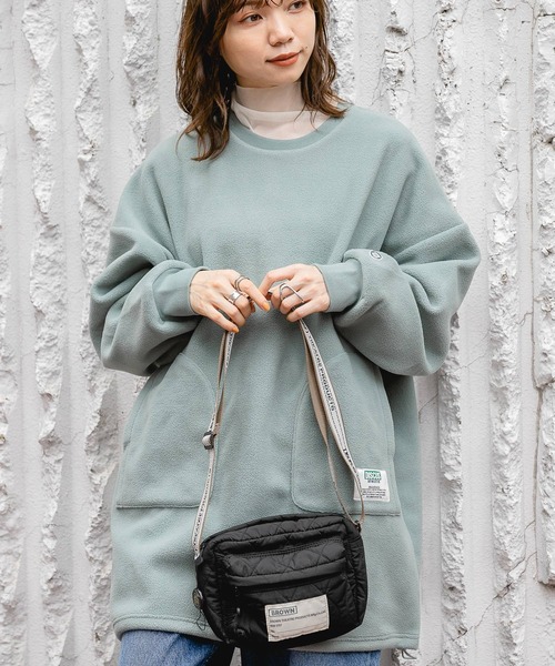 THEATRE PRODUCTS(シアタープロダクツ)の「【THEATRE PRODUCTS】別注キルティングミニショルダーバッグ(ショルダーバッグ・メンズ・ブラック/カーキ・ONE SIZE)」の3枚目の写真