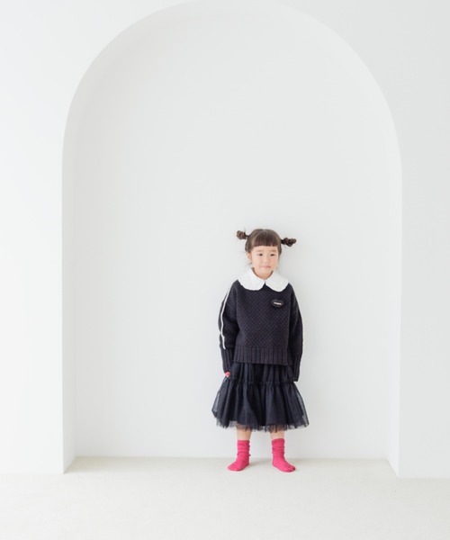LOWRYS FARM（ローリーズファーム）の「チュールスカート　174201（スカート・キッズ・ブラック/ブルー・110cm/120cm/130cm/140cm/150cm）」の18枚目の写真