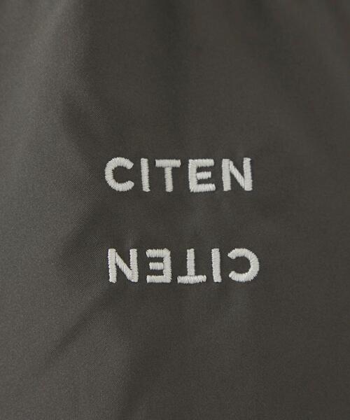 CITEN＞ パデッド ダウンブルゾン