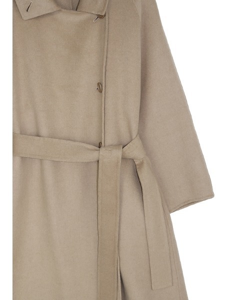 ACYM Stand collar long trench コート ベージュ ACYM Stand collar long trench コート ベージュ ACYM（アシーム
