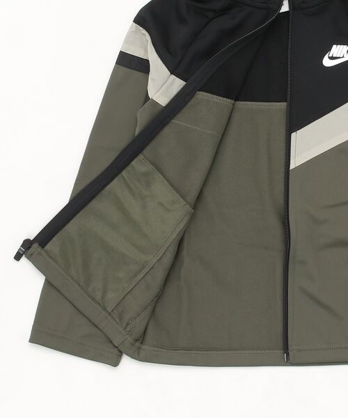 NIKE（ナイキ）の「ナイキ NIKE ナイキ YTH POLY ウーブン OVRLY トラックスーツ（ジャージ・キッズ・ブラック/ホワイト×ブラック・150cm/160cm/130cm/140cm）」の14枚目の写真