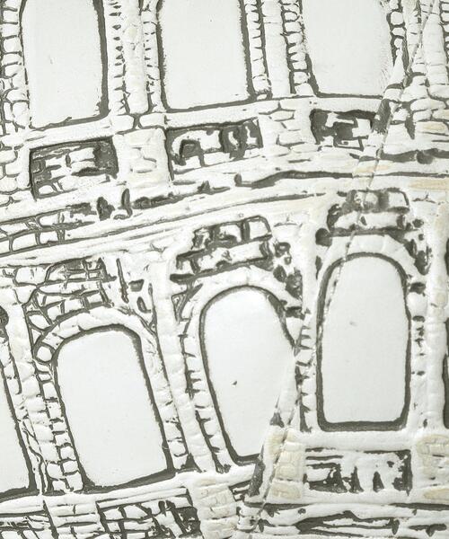 HIROKO HAYASHI(ヒロコハヤシ)の「COLOSSEO(コロッセオ)クロワッサンバッグ(ハンドバッグ・レディース・ホワイト系6/ブラック系3・00)」の14枚目の写真