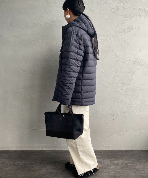 ダントン DANTON 2WAYストレッチナイロン ミドルダウンジャケット DANTON/ダントン] 2WAYストレッチナイロン ミドルダウンジャケット