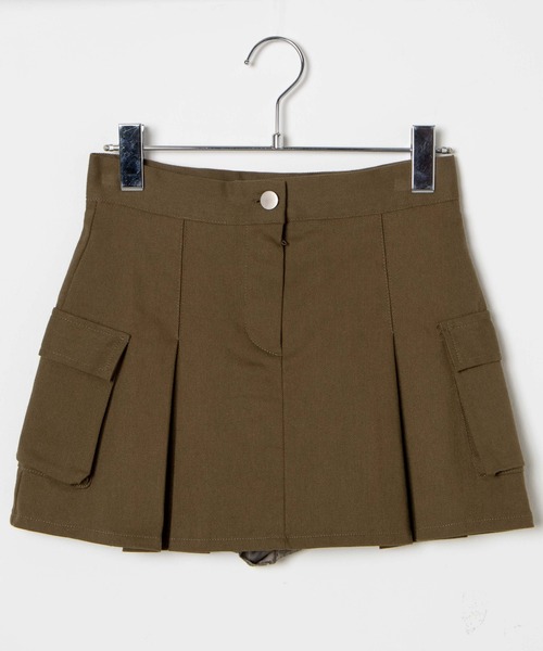 WEGO（ウィゴー）の「WEGO/【一部店限定】カーゴプリーツスカパン（スカート・レディース・カーキ/ベージュ/ブラック・FREE）」の17枚目の写真