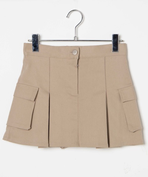 WEGO（ウィゴー）の「WEGO/【一部店限定】カーゴプリーツスカパン（スカート・レディース・カーキ/ベージュ/ブラック・FREE）」の16枚目の写真