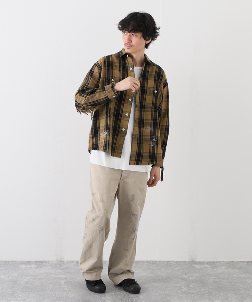 BOWWOW シャツ Lサイズ BOWWOW デニムシャツ 日本製 Lサイズ 2024SS - メルカリ