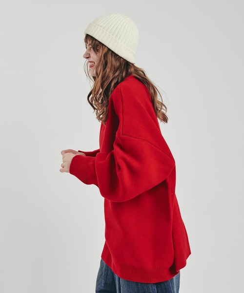 MUHET（ミュエータ）の「無地ジャガードタートルネックニット（ニット