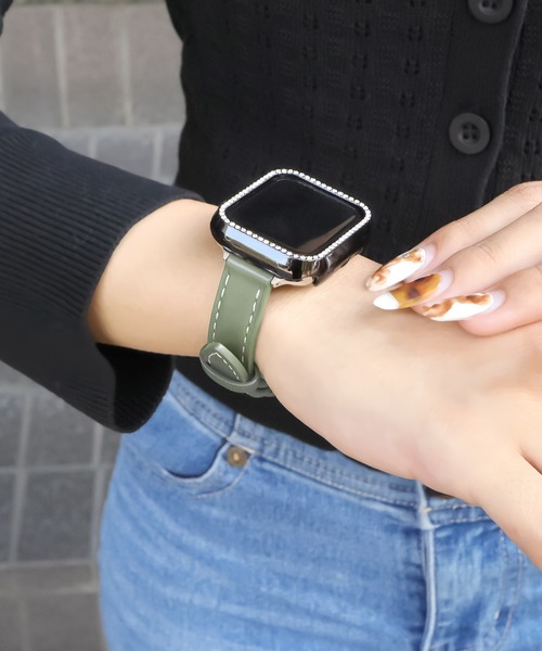 セール】Apple Watch Band / アップルウォッチ バンド くすみカラー