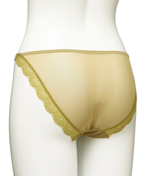 Chut！ INTIMATES（シュットインティメイツ）の「ボリュームアップブラ ビキニショーツ (C396)（ショーツ・レディース・ダークブラウン/イエロー/オレンジ系その他・M/L）」の7枚目の写真