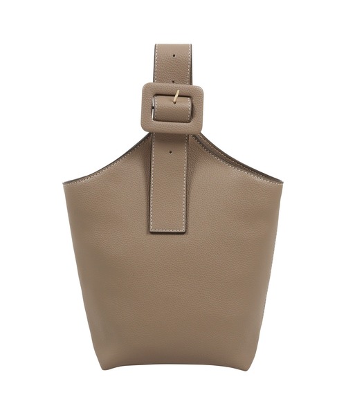 KOBE LETTUCE（コウベレタス）の「2wayステッチワンハンドルバッグ（ハンドバッグ・レディース・グレイッシュベージュ/ブラック系その他/ホワイト系その他/キャメル・FREE）」の12枚目の写真