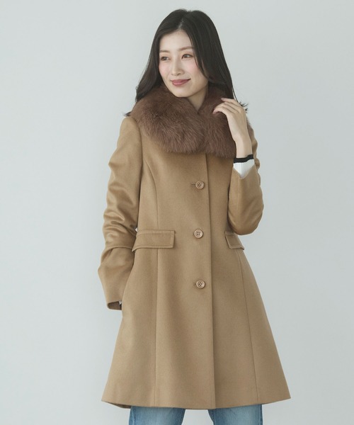 カシミア100％コート カシミヤ100% チェスターコート JUNKO SHIMADA JS homme【AOKI