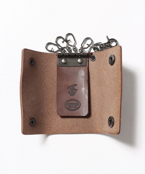 MR.OLIVE(ミスターオリーブ)の「MR.OLIVE/ミスターオリーブ E.O.I / HORWEEN CHROMEXCEL LEATHER / 2DOTS KEY CASE キーケース レザーケース(キーケース/キーアクセサリー・メンズ・ブラウン/ブラック・FREE)」の8枚目の写真
