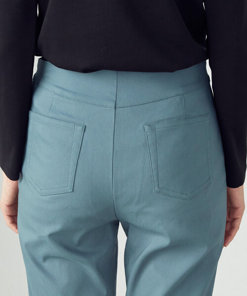 COMME CA MODELS(コムサモデルズ)の「【美しい ベーシックパンツ】裏起毛 ハイテンションパンツ(その他パンツ・レディース・ブラック/ライトグレー/グリーン・XX-SMALL/X-SMALL/SMALL/MEDIUM/LARGE/X-LARGE/XX-LARGE)」の17枚目の写真
