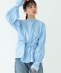 BEAMS BOY | BEAMS BOY / コットンブロード ギャザー スモック 23SS(シャツ/ブラウス)