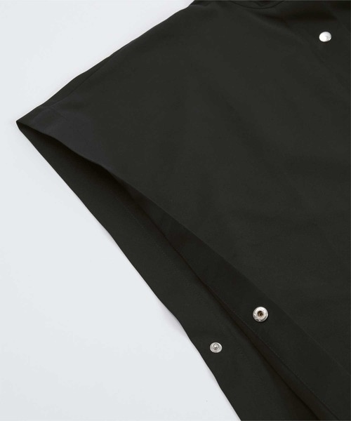 miette（ミエット）の「ｽﾀﾝﾄﾞｶﾗｰｹｰﾌﾟｺｰﾄ（ステンカラーコート・レディース・ブラック/アイボリー・FREE）」の13枚目の写真