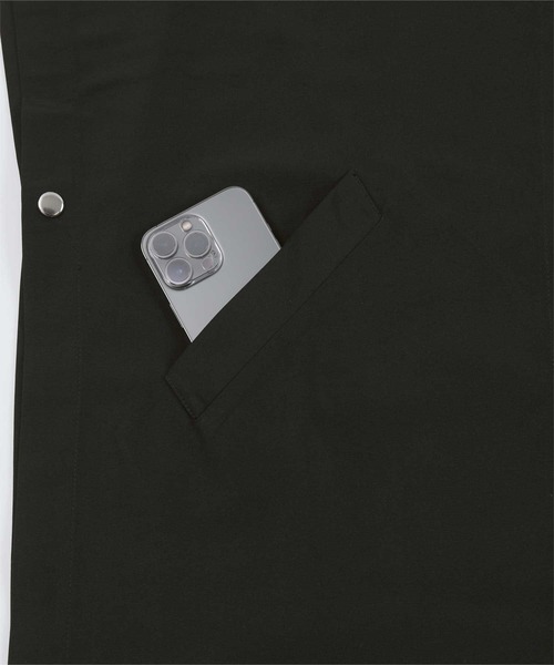 miette（ミエット）の「ｽﾀﾝﾄﾞｶﾗｰｹｰﾌﾟｺｰﾄ（ステンカラーコート・レディース・ブラック/アイボリー・FREE）」の14枚目の写真