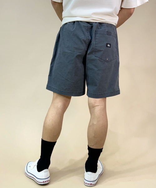 Quiksilver(クイックシルバー)の「QUIKSILVER/クイックシルバー ウォークショーツ ハーフパンツ/無地 コットン/ウォッシュ加工 ウェストゴム EQYWS03827(その他パンツ・メンズ・ブラック/ブルー/イエロー/ベージュ/ライトブラウン/シャーベット・S/M)」の11枚目の写真