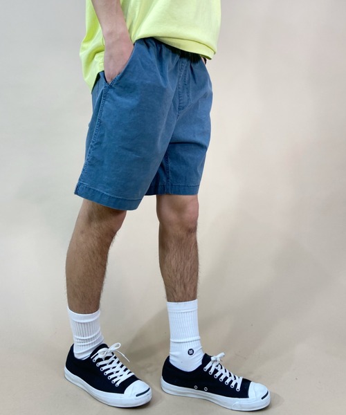 Quiksilver(クイックシルバー)の「QUIKSILVER/クイックシルバー ウォークショーツ ハーフパンツ/無地 コットン/ウォッシュ加工 ウェストゴム EQYWS03827(その他パンツ・メンズ・ブラック/ブルー/イエロー/ベージュ/ライトブラウン/シャーベット・S/M)」の20枚目の写真