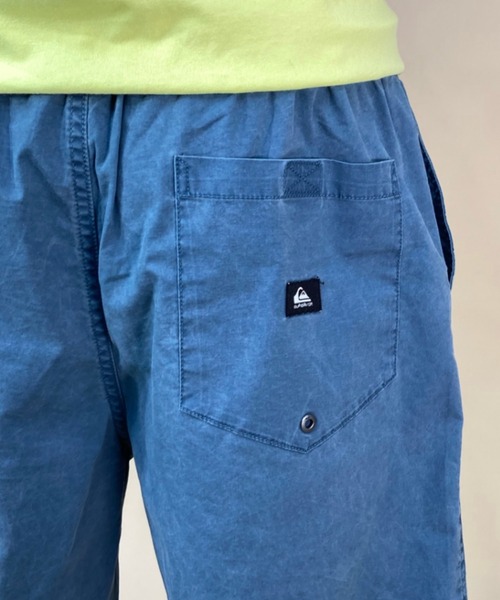 Quiksilver(クイックシルバー)の「QUIKSILVER/クイックシルバー ウォークショーツ ハーフパンツ/無地 コットン/ウォッシュ加工 ウェストゴム EQYWS03827(その他パンツ・メンズ・ブラック/ブルー/イエロー/ベージュ/ライトブラウン/シャーベット・S/M)」の22枚目の写真