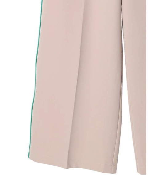 earth music&ecology（アースミュージックアンドエコロジー）の「サイドラインパンツ（その他パンツ・レディース・ダークブラウン/ベージュ/ブルー・S/M）」の11枚目の写真