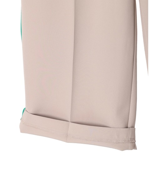 earth music&ecology（アースミュージックアンドエコロジー）の「サイドラインパンツ（その他パンツ・レディース・ダークブラウン/ベージュ/ブルー・S/M）」の14枚目の写真