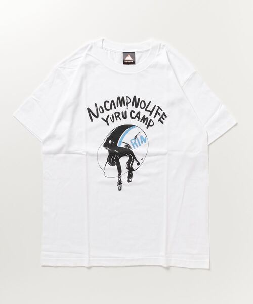 THE BAREFOOT(ベアフット)の「【 ゆるキャン△ 】プリント Tシャツ AKRYUR TSHIRT ACR(Tシャツ/カットソー・メンズ・ブラック/その他1/その他2/ホワイト/ブラック系・MEDIUM/LARGE/X-LARGE)」の10枚目の写真
