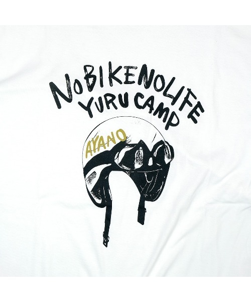 THE BAREFOOT(ベアフット)の「【 ゆるキャン△ 】プリント Tシャツ AKRYUR TSHIRT ACR(Tシャツ/カットソー・メンズ・ブラック/その他1/その他2/ホワイト/ブラック系・MEDIUM/LARGE/X-LARGE)」の8枚目の写真