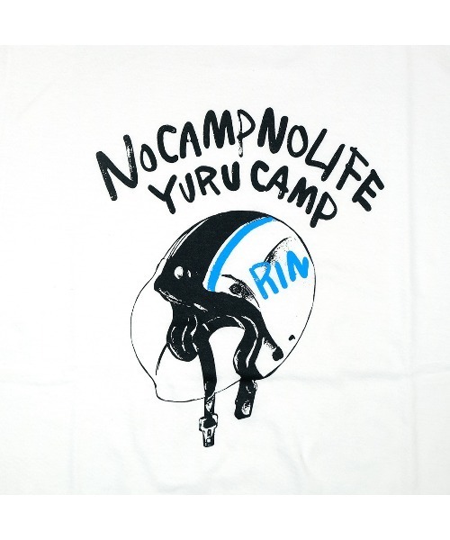 THE BAREFOOT(ベアフット)の「【 ゆるキャン△ 】プリント Tシャツ AKRYUR TSHIRT ACR(Tシャツ/カットソー・メンズ・ブラック/その他1/その他2/ホワイト/ブラック系・MEDIUM/LARGE/X-LARGE)」の9枚目の写真