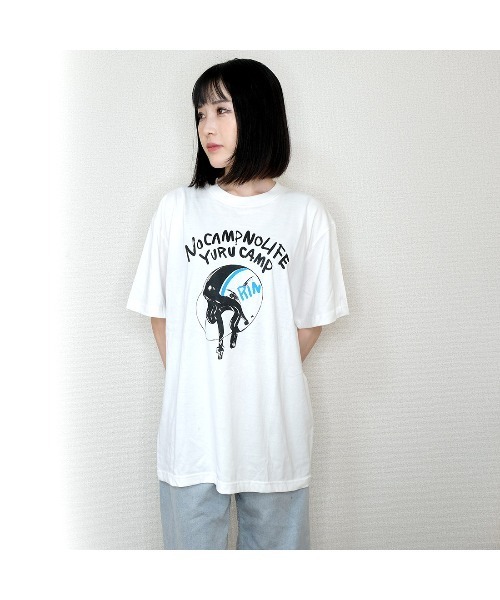 ゆるキャン△ 】プリント Tシャツ AKRYUR TSHIRT ACR（Tシャツ