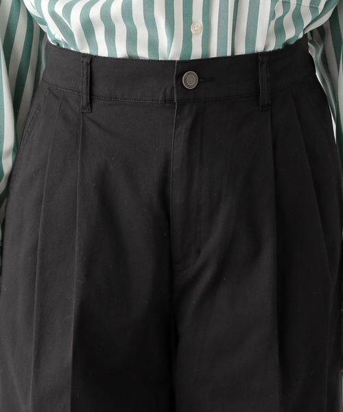 LEPSIM（レプシィム）の「チノストレートパンツ　172926（チノパンツ・レディース・カーキ/ベージュ/ブラック/オフホワイト・LARGE/MEDIUM）」の22枚目の写真