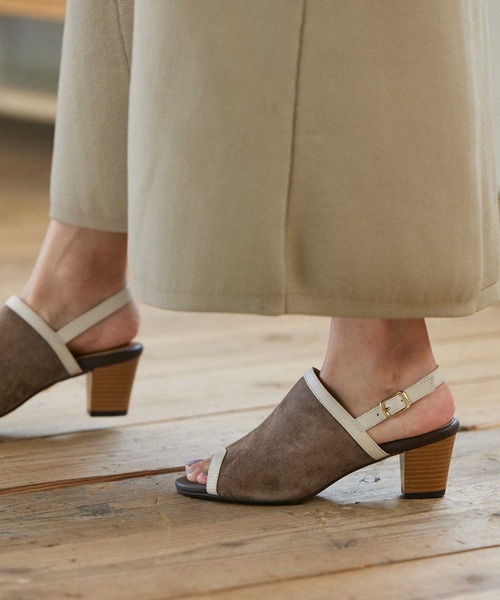 ing（イング）の「カバードサンダル（サンダル・レディース・ブラック/ホワイト×ブラック/デザートカモ・M/S/L）」の15枚目の写真