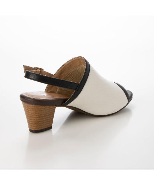 ing（イング）の「カバードサンダル（サンダル・レディース・ブラック/ホワイト×ブラック/デザートカモ・M/S/L）」の8枚目の写真