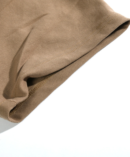 neos（ネオス）の「【neos -addictive design-】ビッグシルエット 配色 ハーフジップ クレリック ポロシャツ（ポロシャツ・メンズ・ブラック/ベージュ/グリーン・MEDIUM/LARGE/X-LARGE）」の22枚目の写真