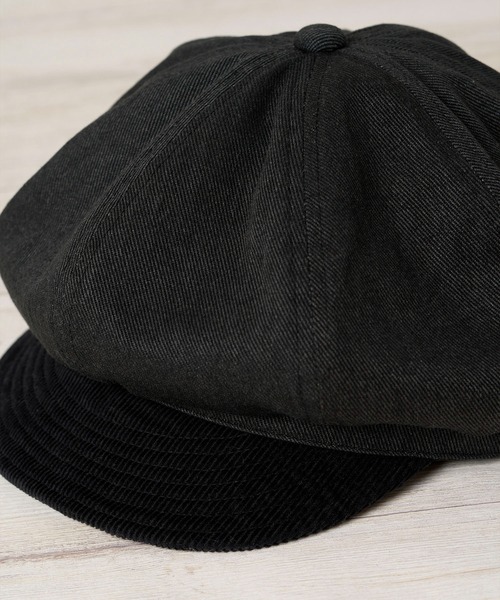 Mighty Shine（マイティシャイン）の「Hedgefog Casquette【Mighty Shine / マイティシャイン】1233007（キャスケット・メンズ・ベージュ/ブラック・58cm）」の9枚目の写真