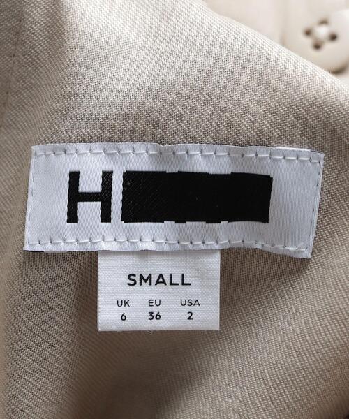 H BEAUTY&YOUTH UNITED ARROWS(エイチビューティーアンドユースユナイテッドアローズ)の「<H>TWILL LOW WAIST WIDE PANTS/パンツ(その他パンツ・レディース・ダークグレー/ベージュ・S/M)」の19枚目の写真