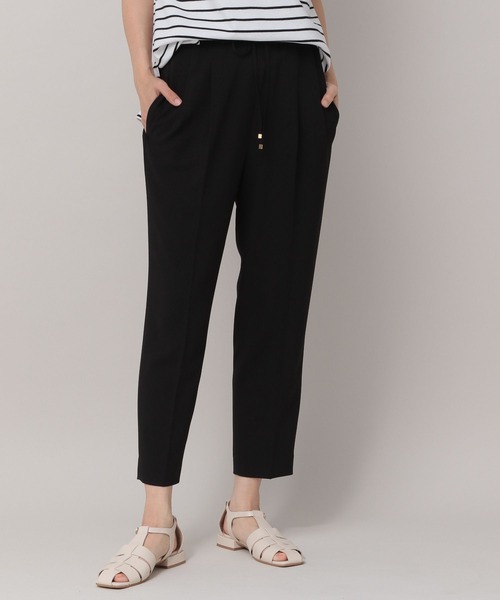 Elura（エルーラ）の「サラサラサマーテーパードパンツ/163380（その他パンツ・レディース・グリーン系その他4/ブラック/ネイビー/ライトピンク/ホワイト/ダークブラウン/ホワイト系その他5/ダークネイビー/グレー系その他7/カーキ/グリーン系その他・SMALL/MEDIUM/LARGE/X-LARGE）」の3枚目の写真