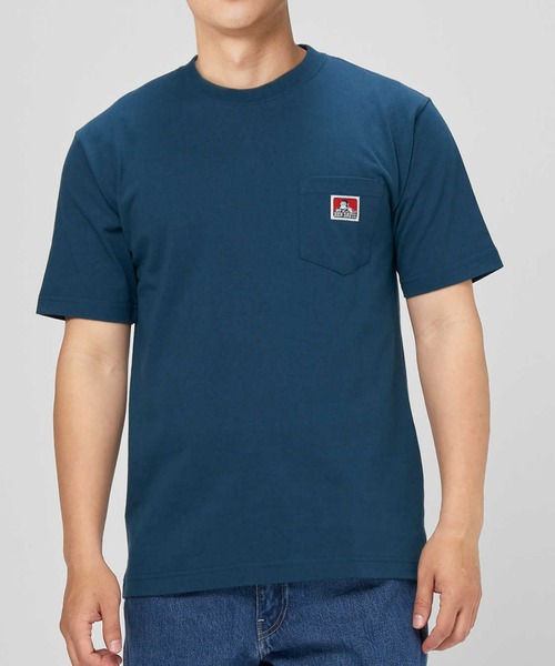 BEN DAVIS(ベンデイビス)の「BEN DAVIS(ベンデイビス)ピスポケ半袖Tシャツ(Tシャツ/カットソー・メンズ・ブラック/ロイヤルブルー/ライトグレー/ホワイト/ダークグレー/サックスブルー・XL/S/L/M)」の6枚目の写真