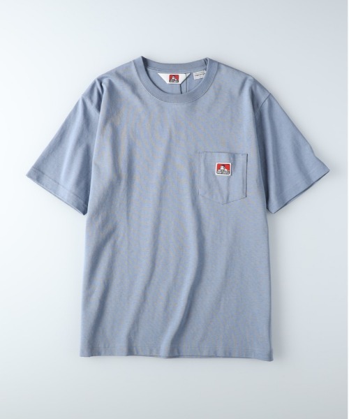 BEN DAVIS(ベンデイビス)の「BEN DAVIS(ベンデイビス)ピスポケ半袖Tシャツ(Tシャツ/カットソー・メンズ・ブラック/ロイヤルブルー/ライトグレー/ホワイト/ダークグレー/サックスブルー・XL/S/L/M)」の5枚目の写真