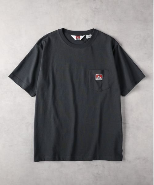 BEN DAVIS(ベンデイビス)の「BEN DAVIS(ベンデイビス)ピスポケ半袖Tシャツ(Tシャツ/カットソー・メンズ・ブラック/ロイヤルブルー/ライトグレー/ホワイト/ダークグレー/サックスブルー・XL/S/L/M)」の4枚目の写真