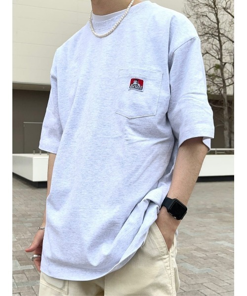 BEN DAVIS(ベンデイビス)の「BEN DAVIS(ベンデイビス)ピスポケ半袖Tシャツ(Tシャツ/カットソー・メンズ・ブラック/ロイヤルブルー/ライトグレー/ホワイト/ダークグレー/サックスブルー・XL/S/L/M)」の20枚目の写真