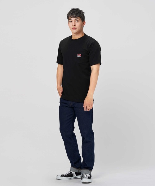 BEN DAVIS(ベンデイビス)の「BEN DAVIS(ベンデイビス)ピスポケ半袖Tシャツ(Tシャツ/カットソー・メンズ・ブラック/ロイヤルブルー/ライトグレー/ホワイト/ダークグレー/サックスブルー・XL/S/L/M)」の14枚目の写真