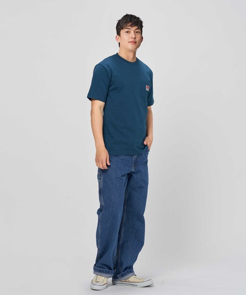 BEN DAVIS(ベンデイビス)の「BEN DAVIS(ベンデイビス)ピスポケ半袖Tシャツ(Tシャツ/カットソー・メンズ・ブラック/ロイヤルブルー/ライトグレー/ホワイト/ダークグレー/サックスブルー・XL/S/L/M)」の18枚目の写真