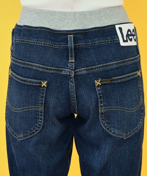 Lee（リー）の「Lee/リー【130-160cm】キッズ ベーシック リブ ストレッチ テーパードデニムパンツ（デニムパンツ・キッズ・インディゴブルー/ダークインディゴブルー/ブラック系その他/ブルー・160/140/150/130）」の9枚目の写真