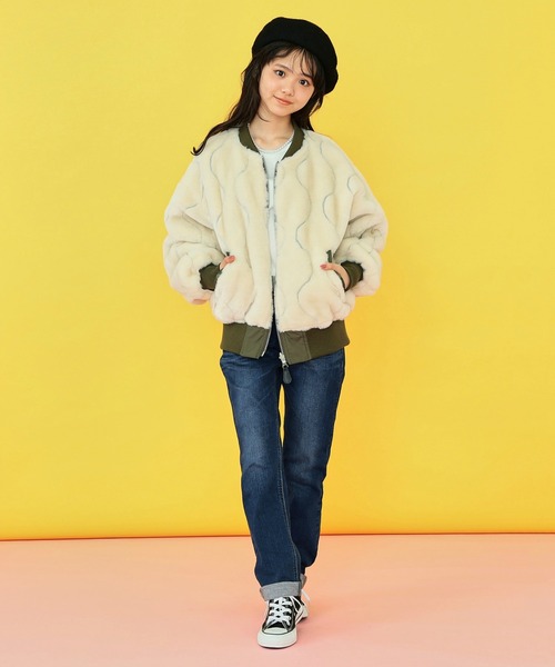 Lee（リー）の「Lee/リー【130-160cm】キッズ ベーシック リブ ストレッチ テーパードデニムパンツ（デニムパンツ・キッズ・インディゴブルー/ダークインディゴブルー/ブラック系その他/ブルー・160/140/150/130）」の13枚目の写真