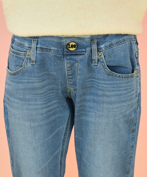 Lee（リー）の「Lee/リー【130-160cm】キッズ ベーシック リブ ストレッチ テーパードデニムパンツ（デニムパンツ・キッズ・インディゴブルー/ダークインディゴブルー/ブラック系その他/ブルー・160/140/150/130）」の17枚目の写真