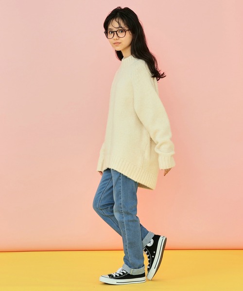 Lee（リー）の「Lee/リー【130-160cm】キッズ ベーシック リブ ストレッチ テーパードデニムパンツ（デニムパンツ・キッズ・インディゴブルー/ダークインディゴブルー/ブラック系その他/ブルー・160/140/150/130）」の20枚目の写真