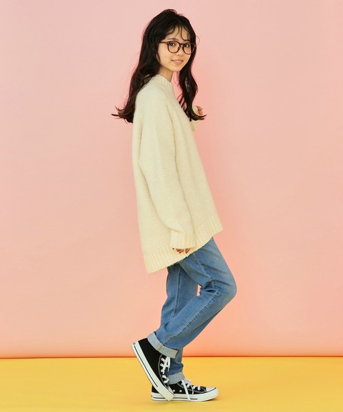 Lee（リー）の「Lee/リー【130-160cm】キッズ ベーシック リブ ストレッチ テーパードデニムパンツ（デニムパンツ・キッズ・インディゴブルー/ダークインディゴブルー/ブラック系その他/ブルー・160/140/150/130）」の21枚目の写真