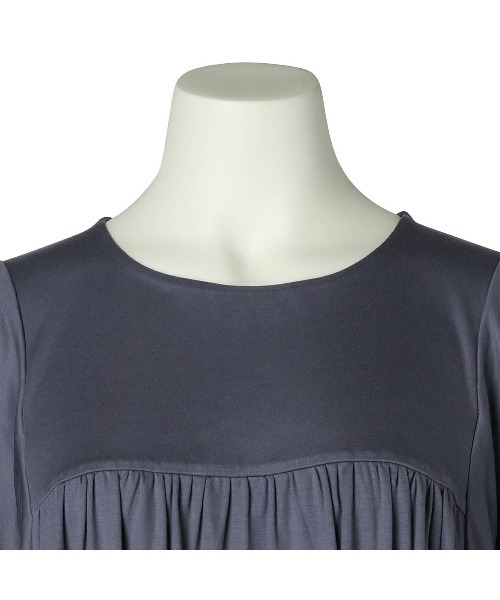 KID BLUE（キッドブルー）の「キッドブルー -23ベンベルグスムース -半袖トップス -KRUN362 -kidblue（その他トップス・レディース・ネイビー/ミント・M）」の9枚目の写真