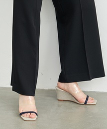 LE TALON | 7cmクリアLTウェッジサンダル(サンダル)